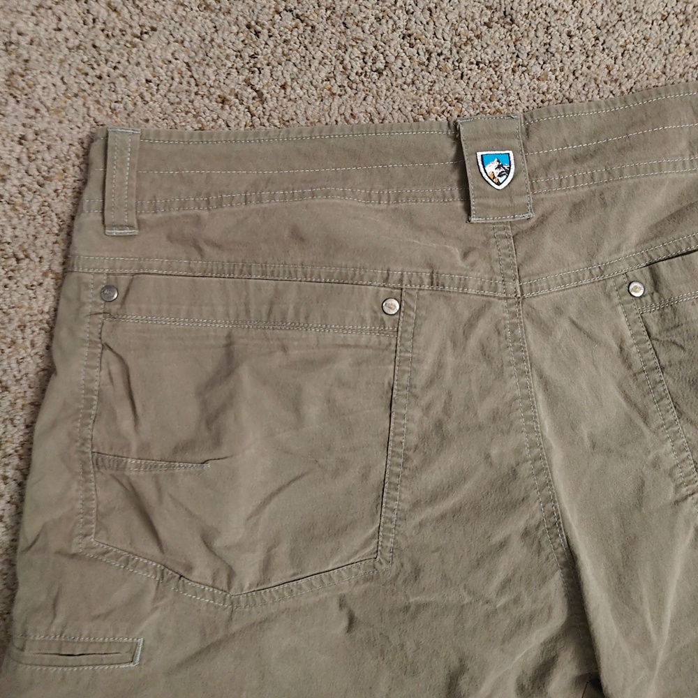 KUHL Renegade Short Men 36 Khaki Outdoor Hiking Quick Dry‎ Stretch - Picture 4 of 16